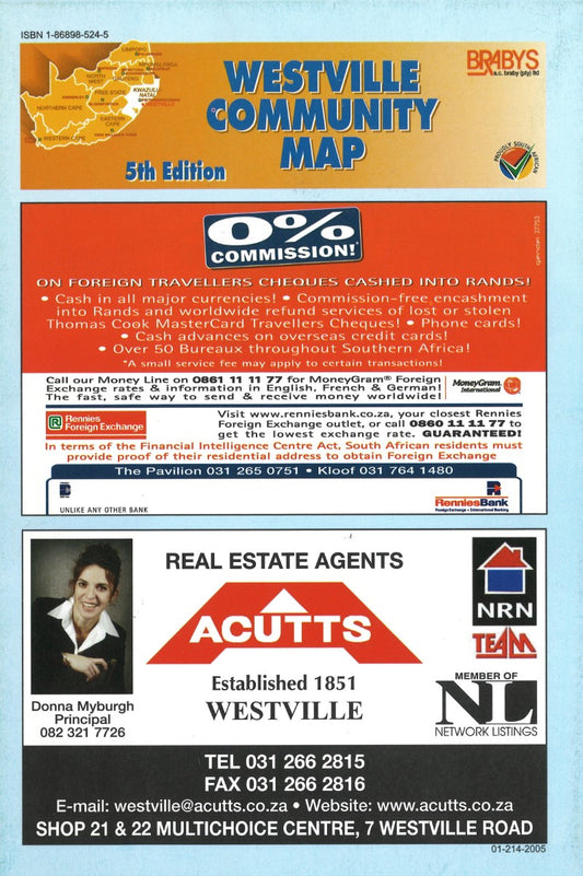 Westville Community map