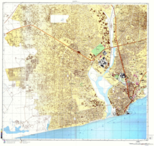 Accra 3 (Ghana) - Soviet Military City Plans