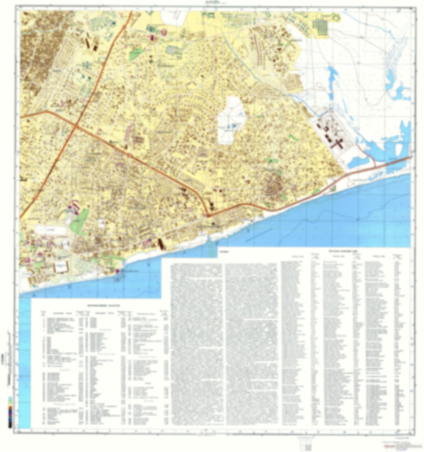 Accra 4 (Ghana) - Soviet Military City Plans