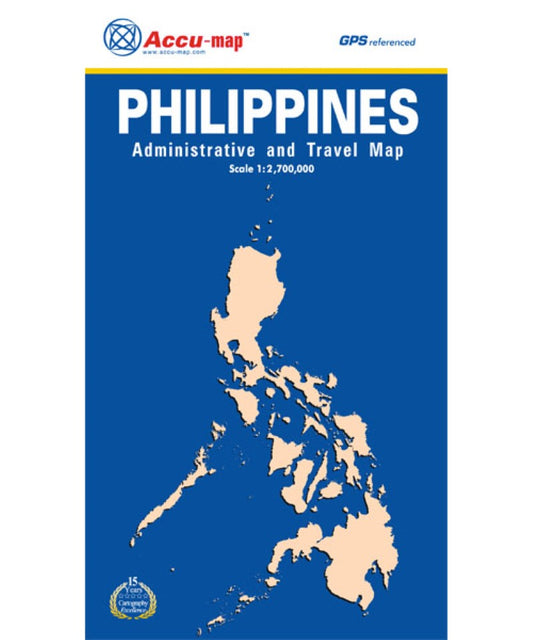Philippines administrative and travel map : scale 1:2,700,000