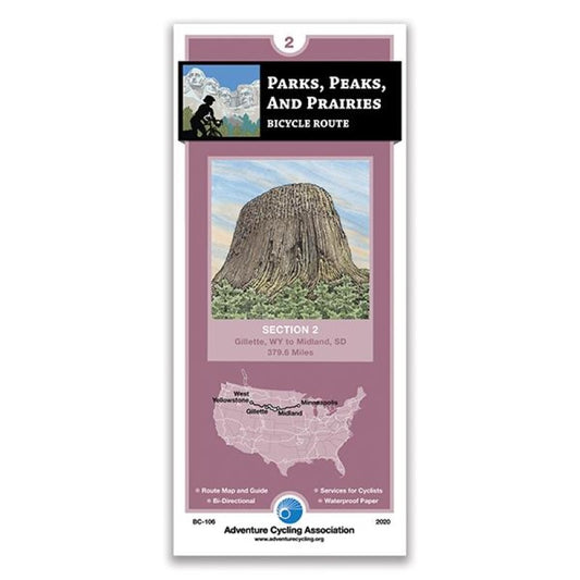 Parks, Peaks, & Prairies Connector Bicycle Route Section 2