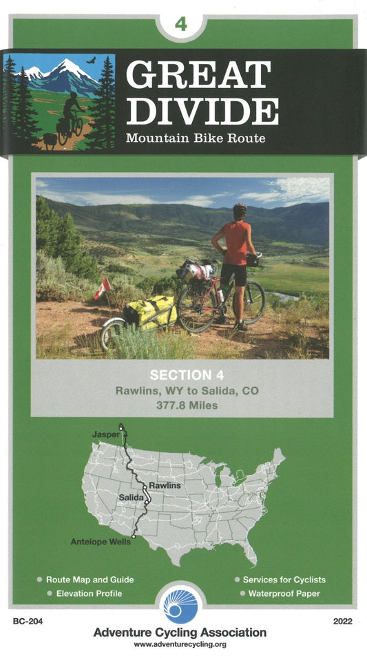 Great Divide Mountain Bike Route #4 Rawlins, WY - Salida, CO