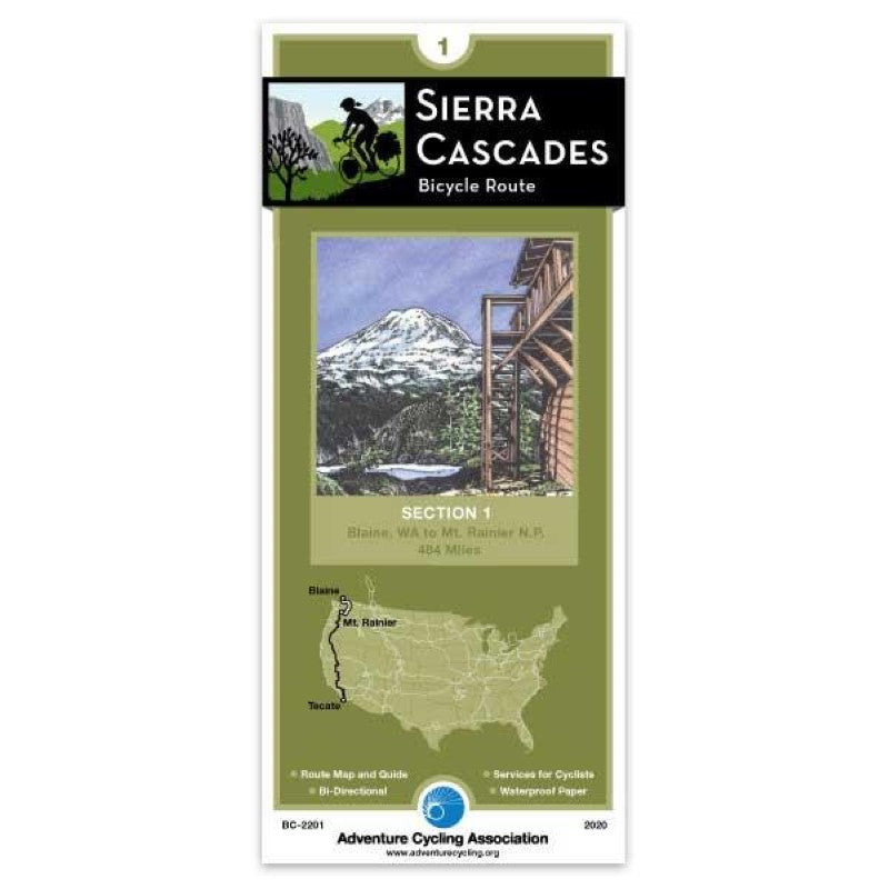 Sierra Cascades Bicycle Route #1