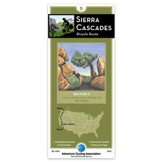 Sierra Cascades Bicycle Route Section 5