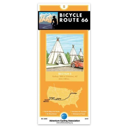 Route 66 Cycling Map #5