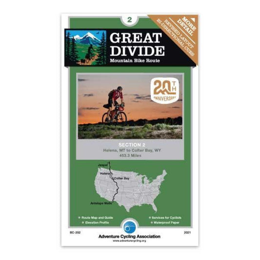 Great Divide Mountain Bike Route #2 Polaris, MT - South Pass City, WY