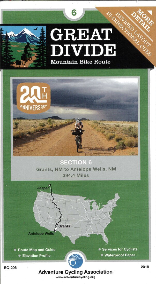 Great Divide Mountain Bike Route #6 Pie Town, NM - Antelope Wells, NM