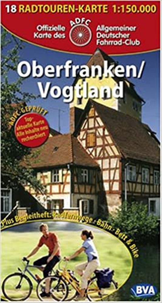 Oberfranken/Vogtland - Germany Cycling Map Sheet 18