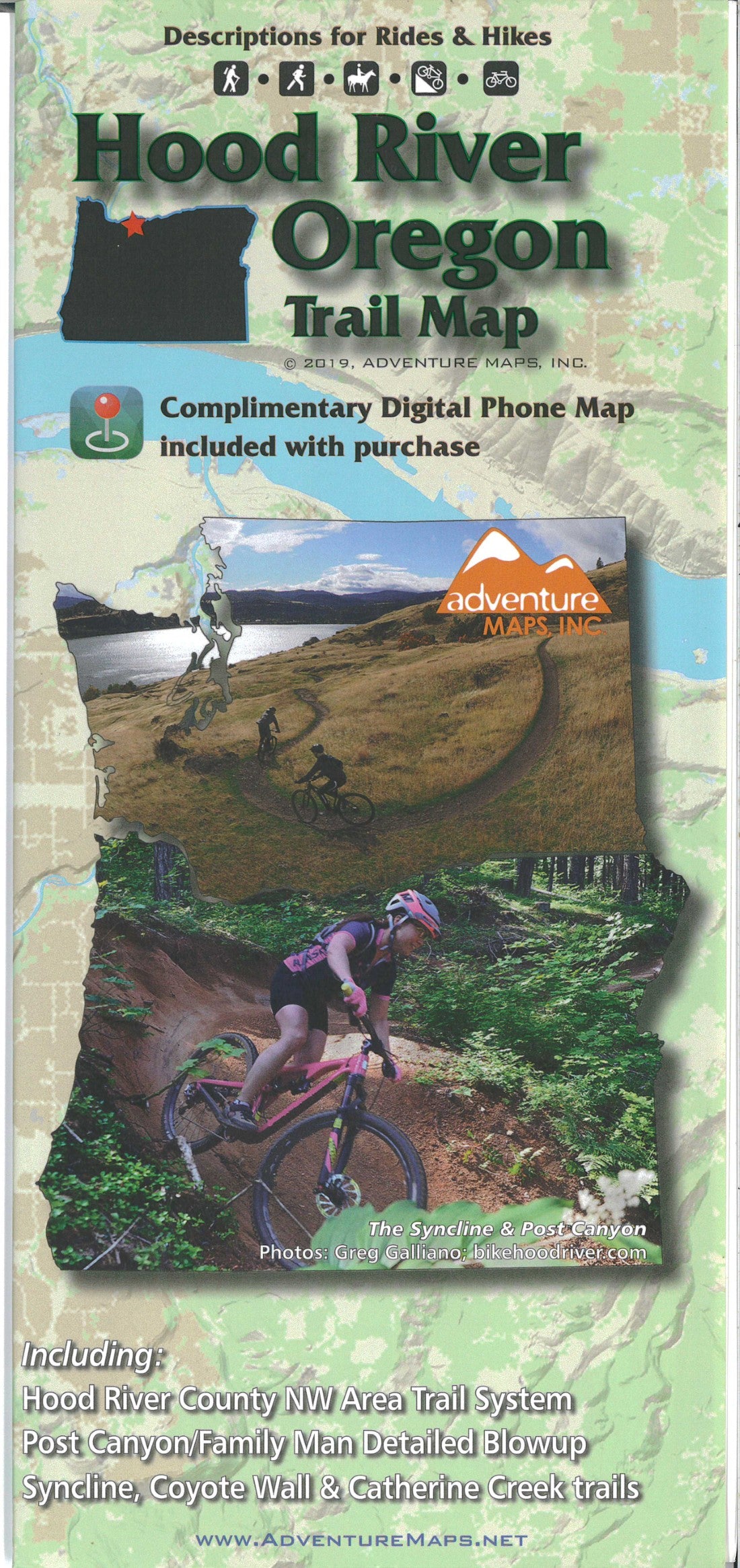 Hood River, Oregon, Trail Map