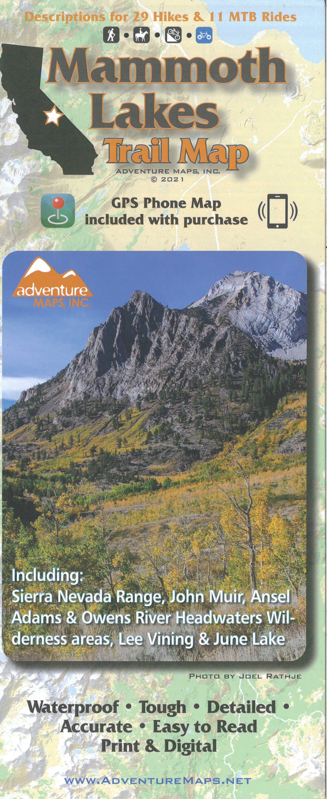 Mammoth Lakes Trail Map