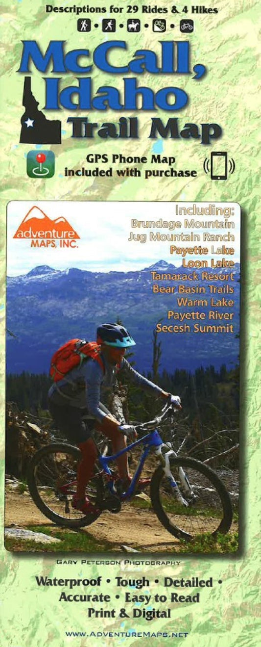 McCall, Idaho Trail Map