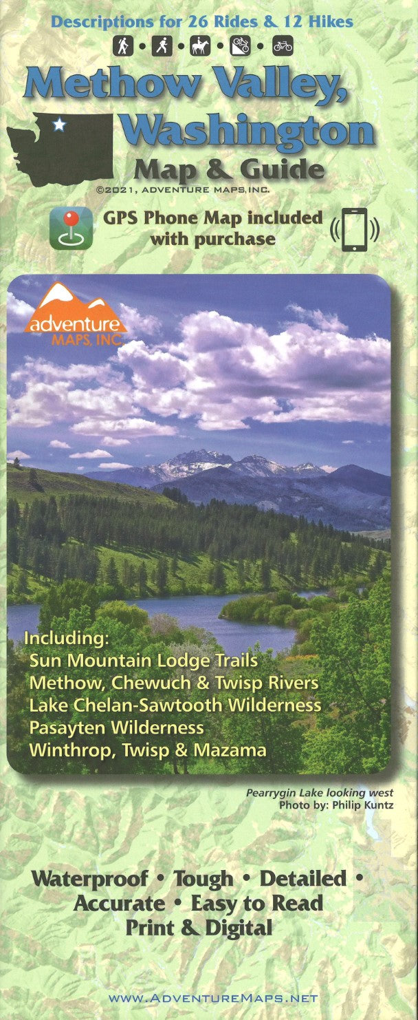 Methow Valley, Washington : trail map