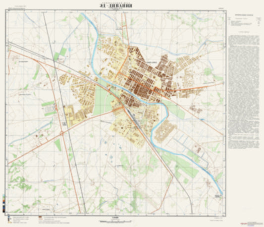 Ad Diwaniyah (Iraq) - Soviet Military City Plans