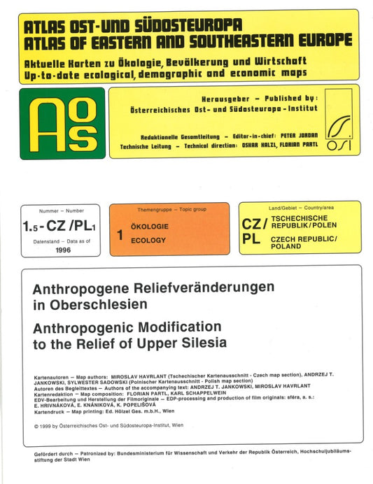 Atlas of Eastern and Southeastern Europe: 1.5-CZ/PL1 Ecology of Czech Republic/Poland