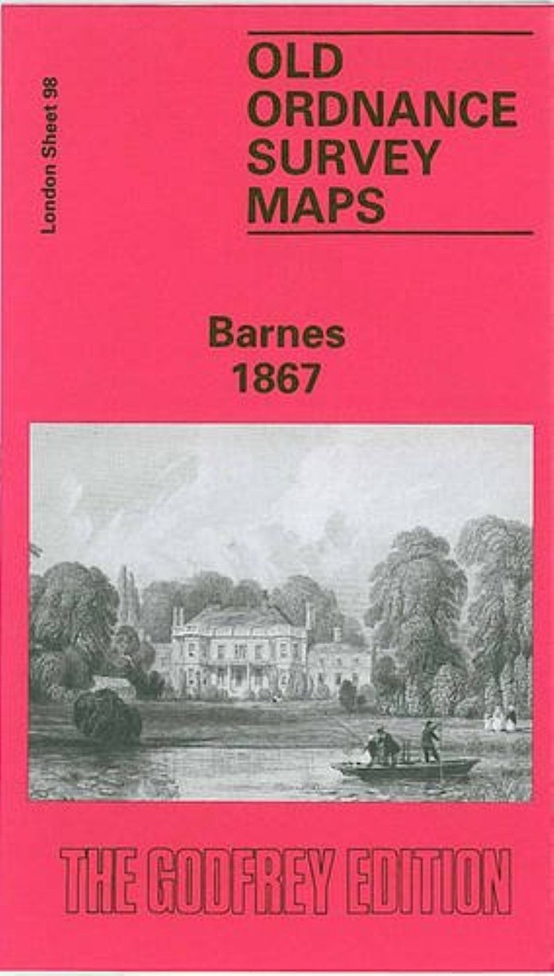 Barnes 1867 - Old Ordnance Survey Map (London Sheet 98)