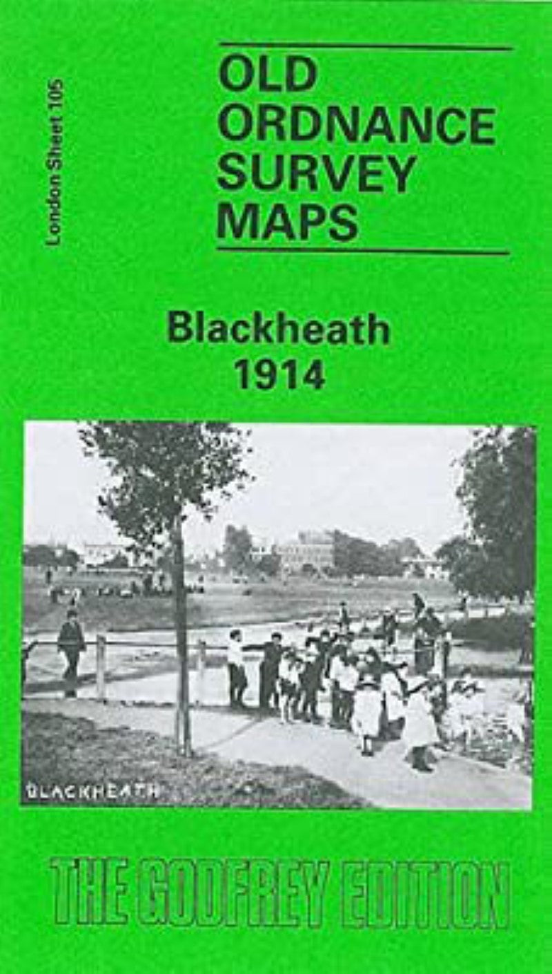 Blackheath 1914 - Old Ordnance Survey Map (London Sheet 105)