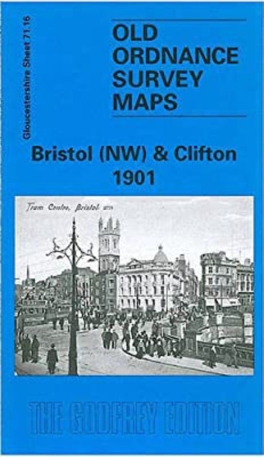 Bristol (NW) & Clifton 1901 - Old Ordnance Survey Map (Gloucestershire Sheet 71.16)