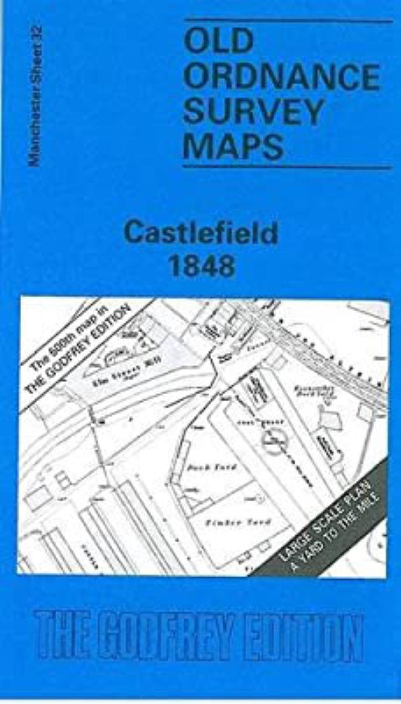 Castlefield 1848 - Old Ordnance Survey Map (Manchester Sheet 32)