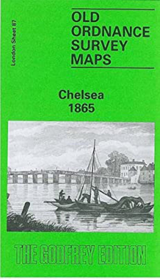 Chelsea 1865 - Old Ordnance Survey Map (London Sheet 87)