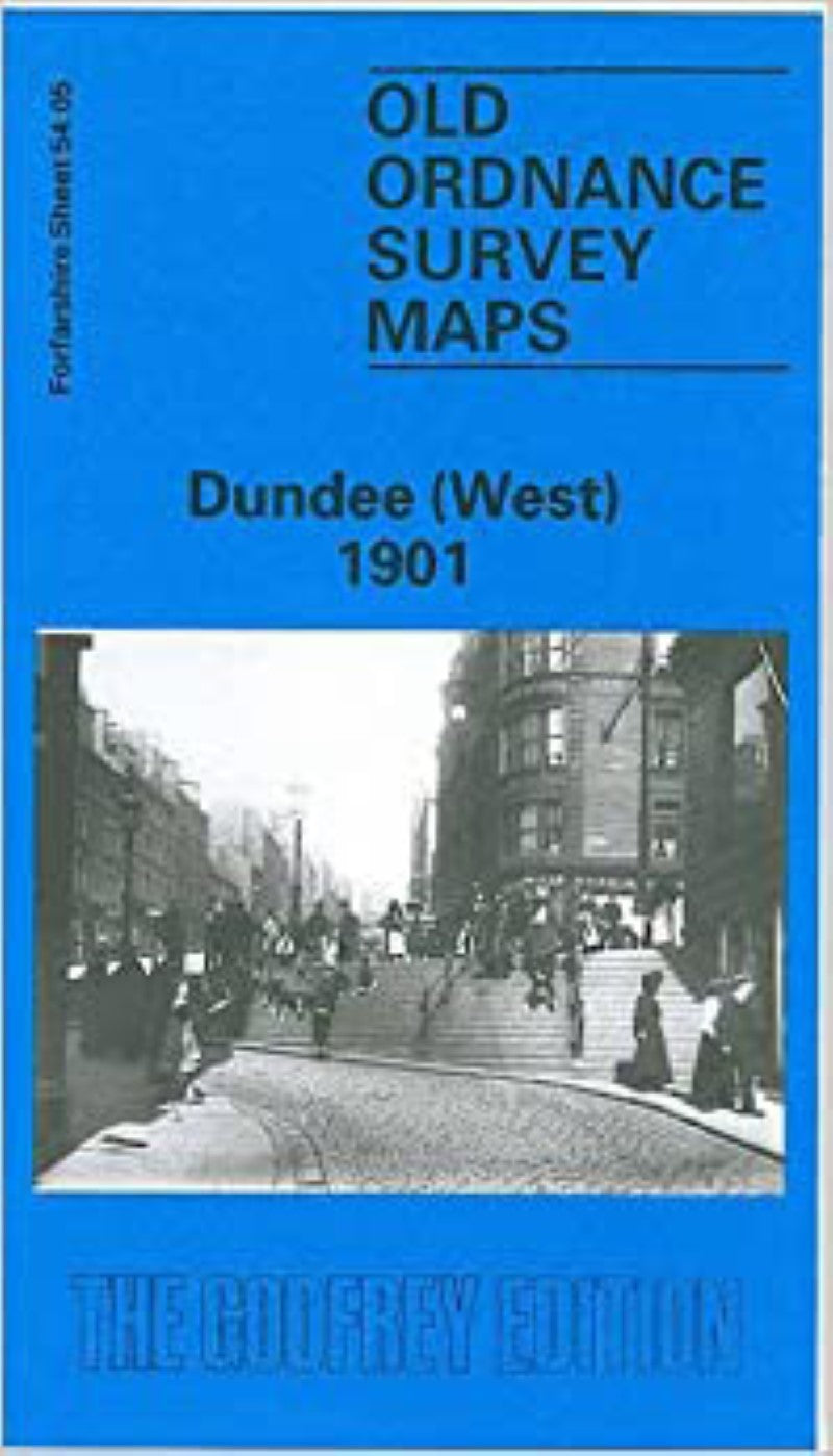 Dundee (West) 1901 - Old Ordnance Survey Map (Forfarshire Sheet 54.05)