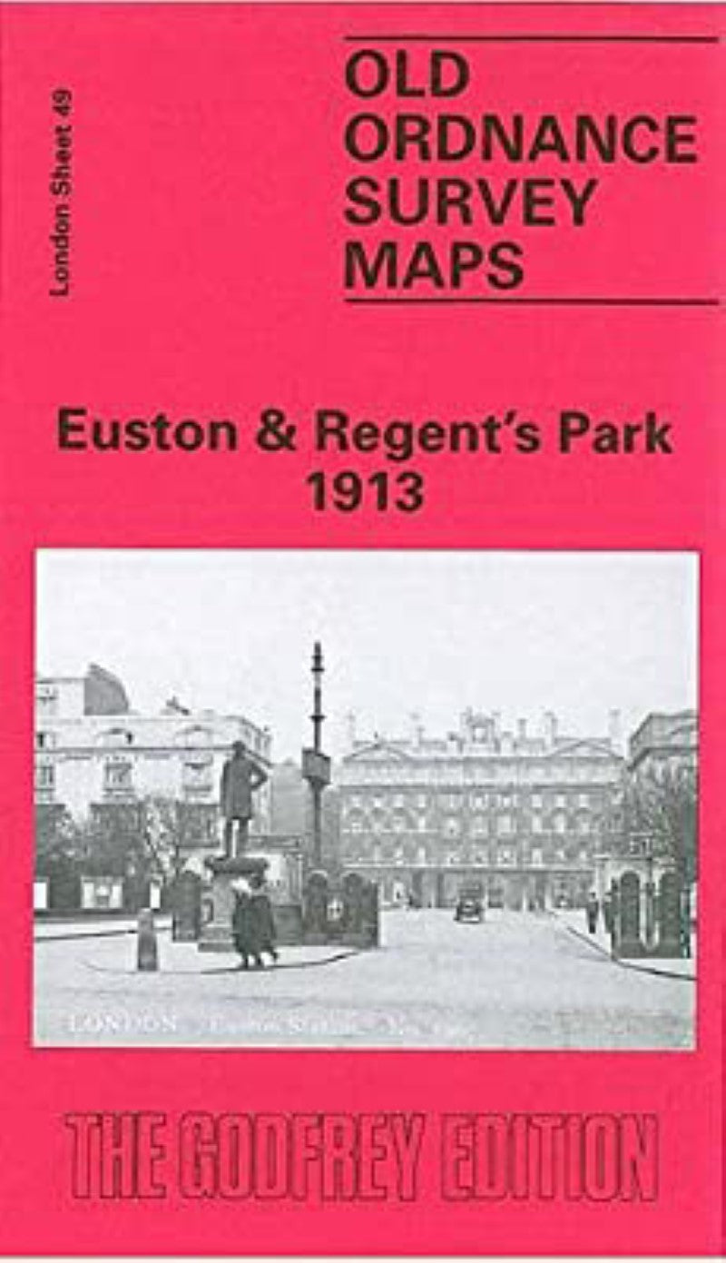 Euston & Regent's Park 1913 - Old Ordnance Survey Map (London Sheet 49)