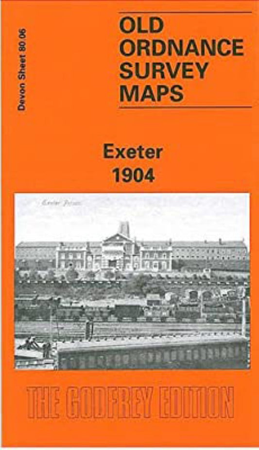 Exeter 1904 - Old Ordnance Survey Map (Devon Sheet 80.06)