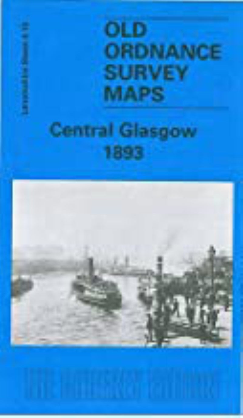 Central Glasgow 1893 - Old Ordnance Survey Map (Glasgow Sheet 10)