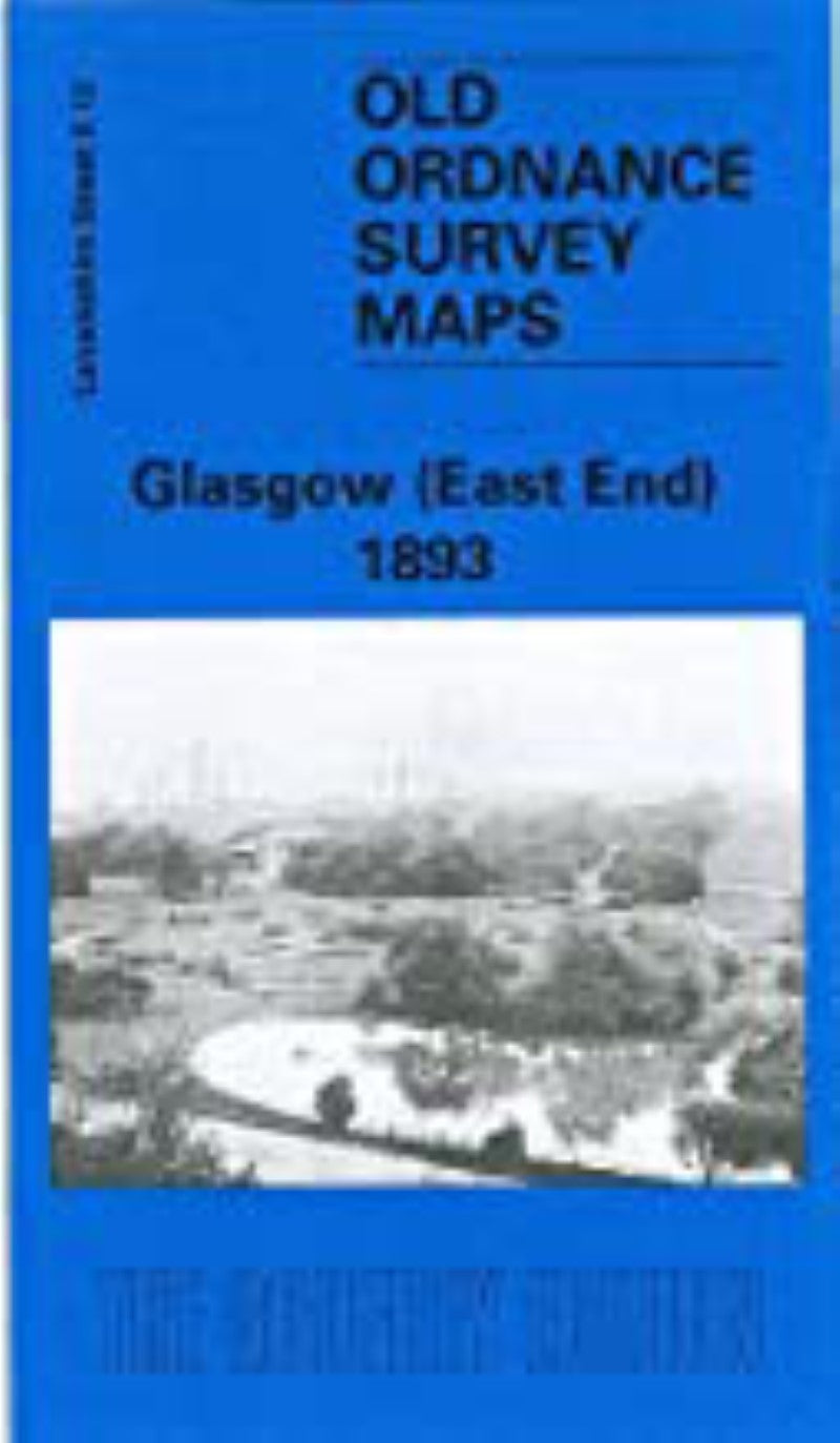 Glasgow (East End) 1893 - Old Ordnance Survey Map (Lanarkshire Sheet 6.12)