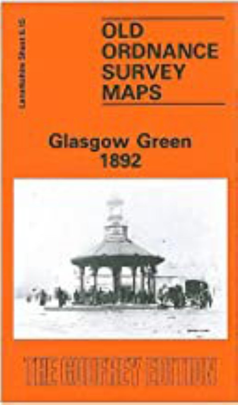 Glasgow Green 1892 - Old Ordnance Survey Map (Glasgow Sheet 15)