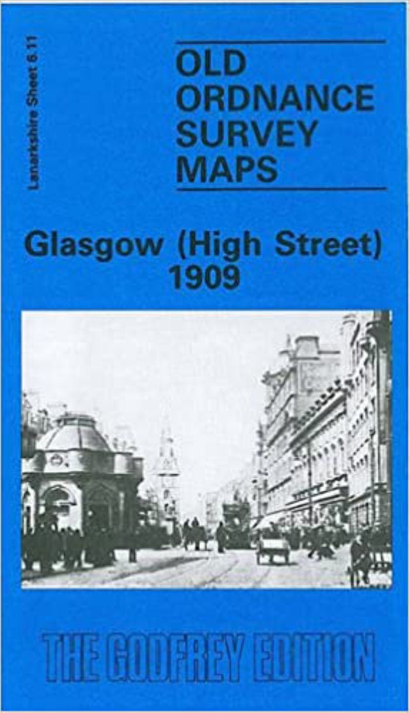 Glasgow (High Street) 1909 - Old Ordnance Survey Map (Glasgow Sheet 11)