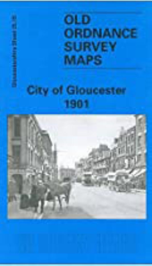 City of Gloucester 1901 - Old Ordnance Survey Map (Gloucestershire Sheet 25.15)