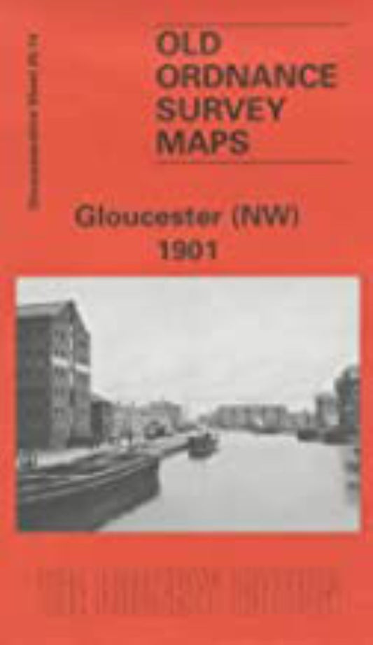 Gloucester (NW) 1901 - Old Ordnance Survey Map (Gloucestershire Sheet 25.14)