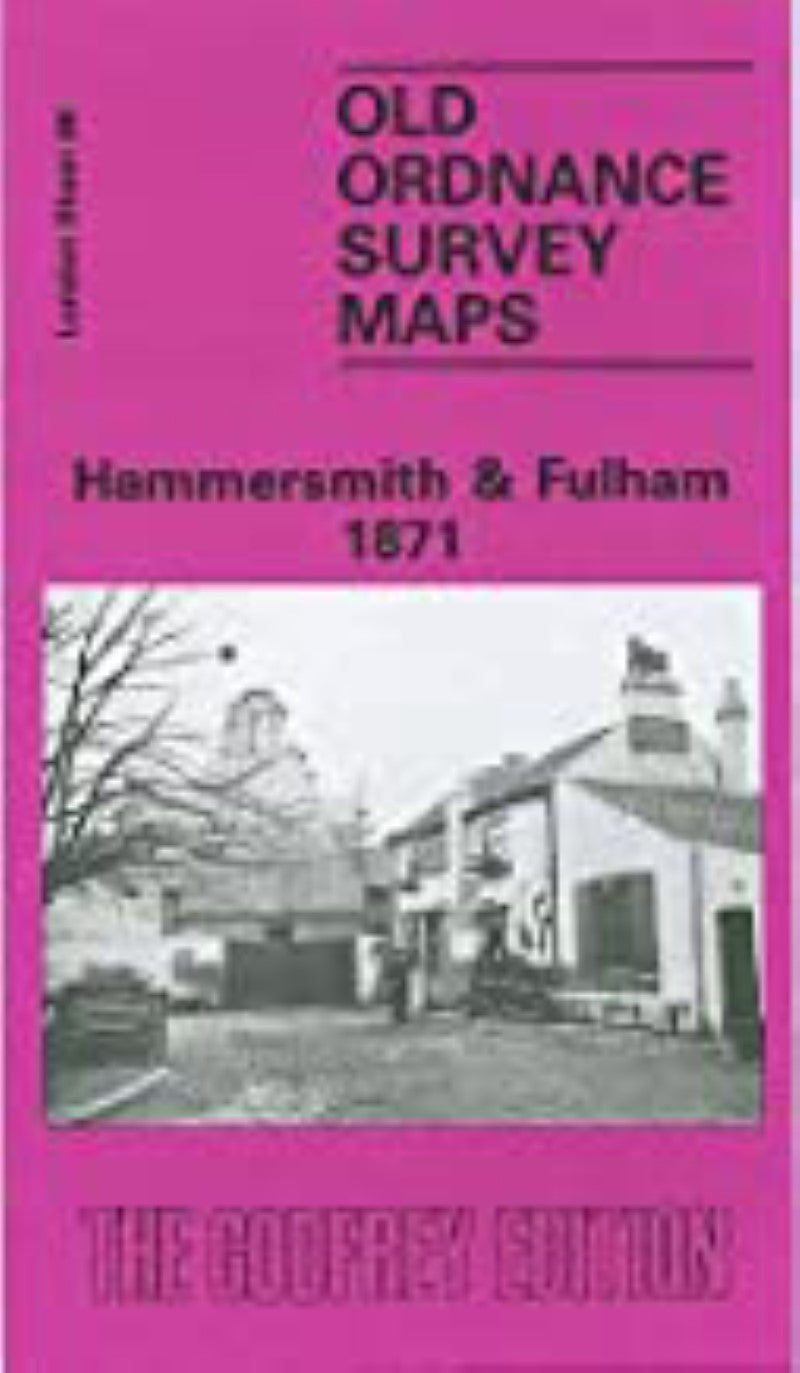 Hammersmith & Fulham 1871 - Old Ordnance Survey Map (London Sheet 86)