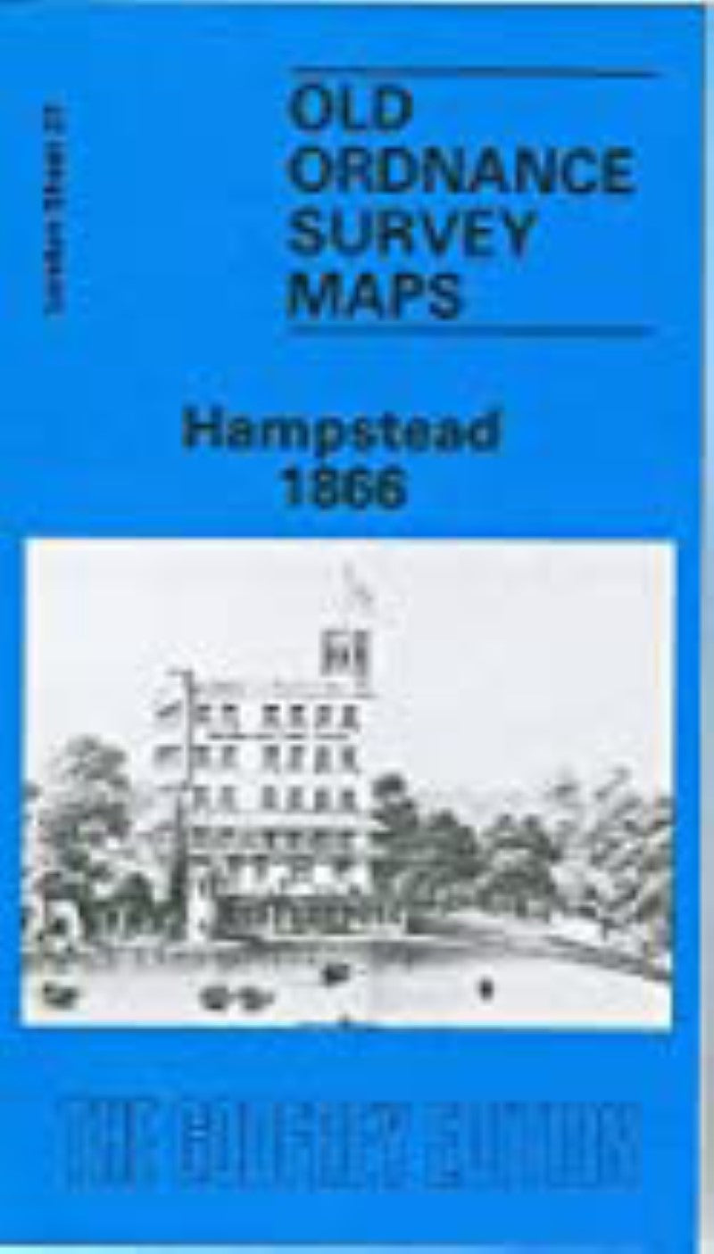 Hampstead 1866 - Old Ordnance Survey Map (London Sheet 27)