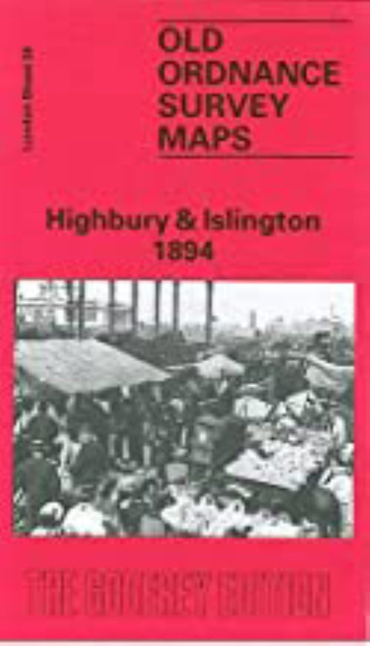 Highgate 1894 - Old Ordnance Survey Map (London Sheet 19)