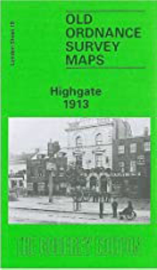 Highgate 1913 - Old Ordnance Survey Map (London Sheet 19)