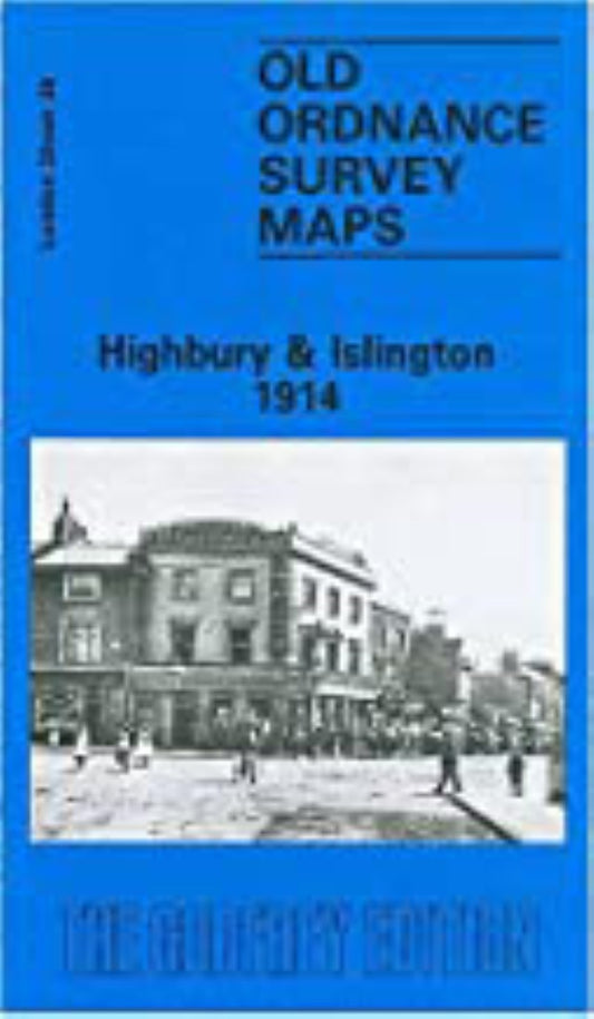 Highbury & Islington 1914 - Old Ordnance Survey Map (London Sheet 39)