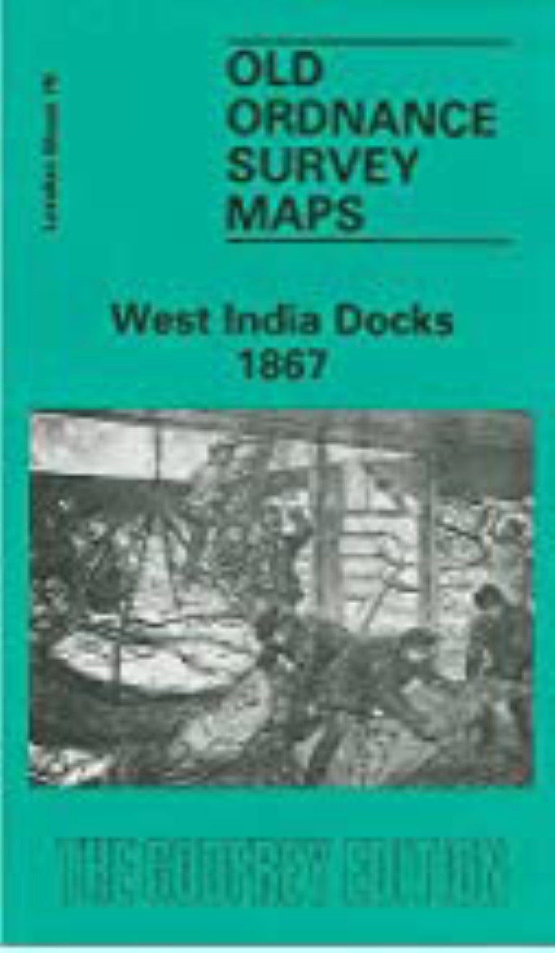 West India Docks 1867 - Old Ordnance Survey Map (London Sheet 79)