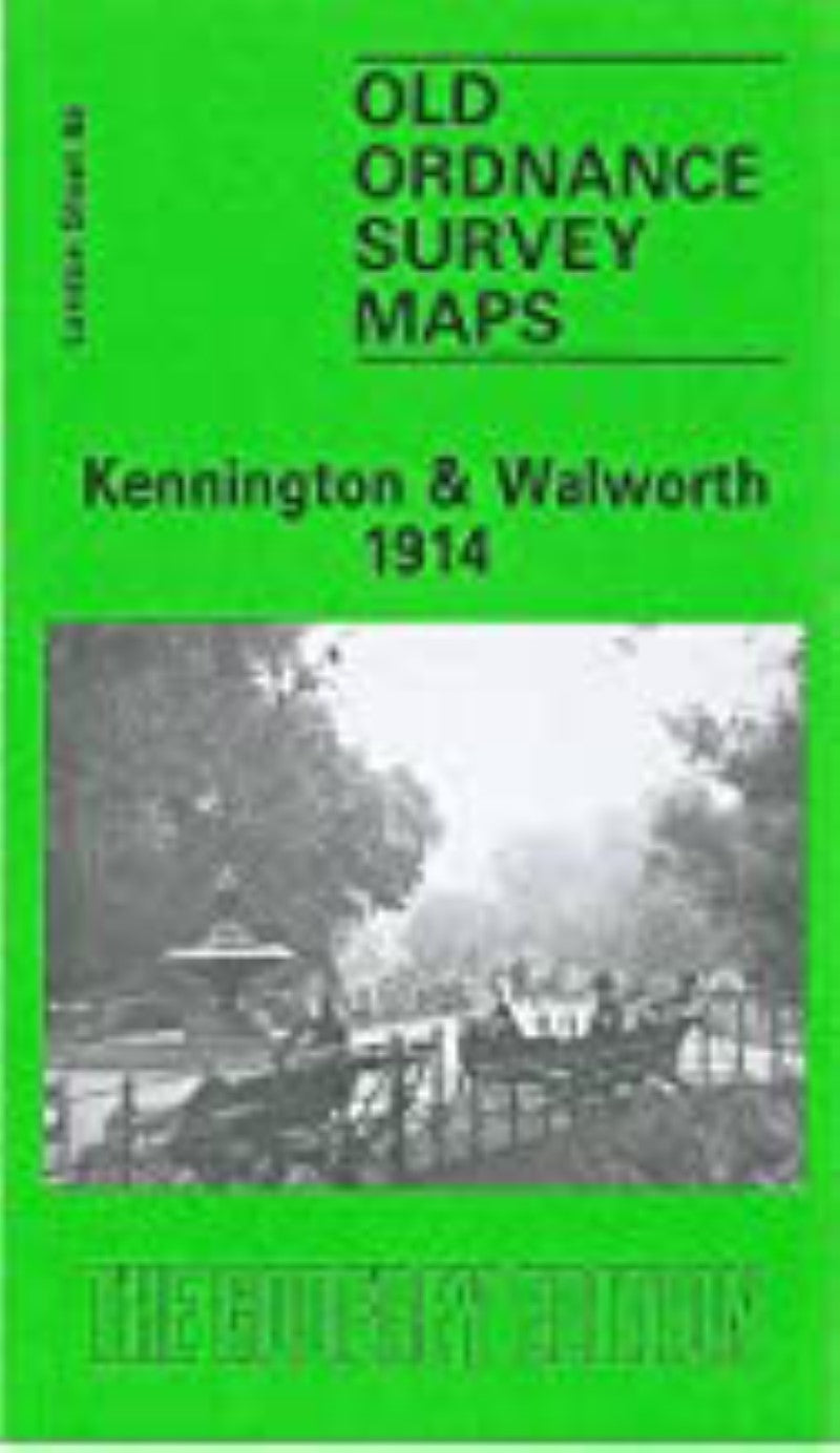 Kennington & Walworth 1914 - Old Ordnance Survey Map (London Sheet 89)