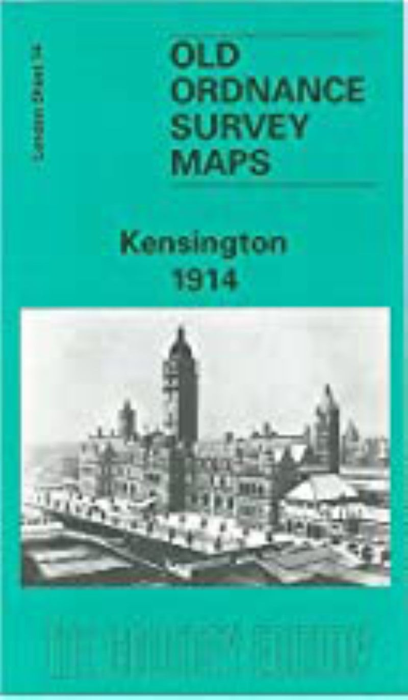 Kensington 1914 - Old Ordnance Survey Map (London Sheet 74)