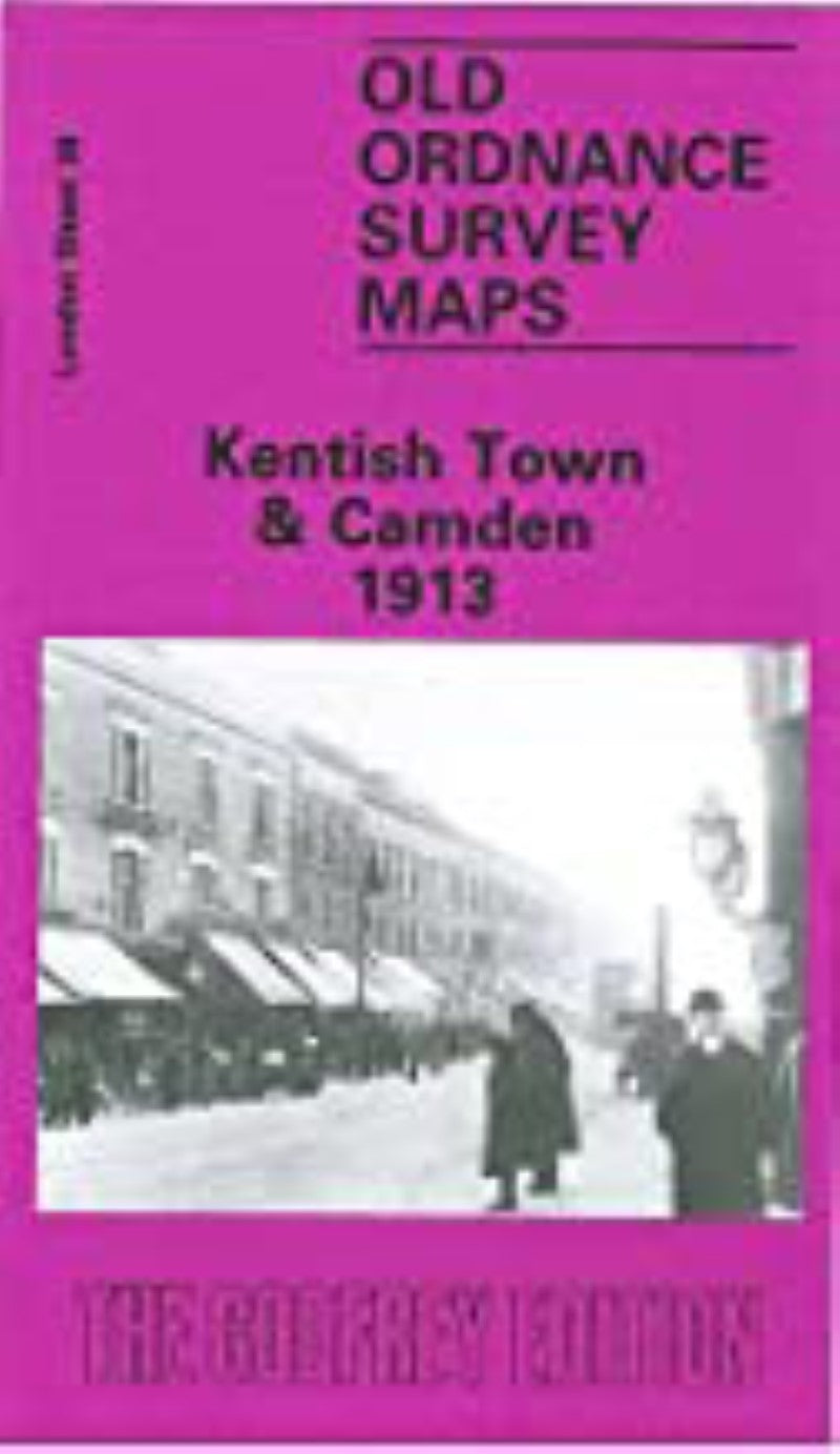 Kentish Town & Camden 1913 - Old Ordnance Survey Map (London Sheet 38)