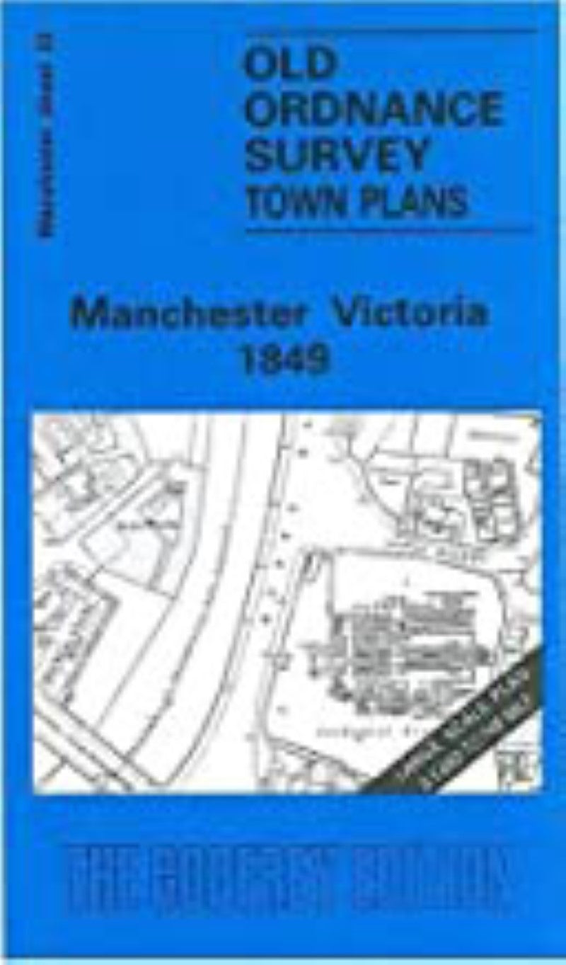 Manchester Victoria 1849 - Old Ordnance Survey Map (Manchester Sheet 23)