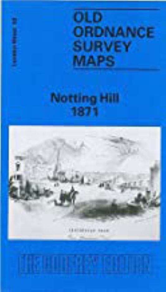 Notting Hill 1871 - Old Ordnance Survey Map (London Sheet 59)