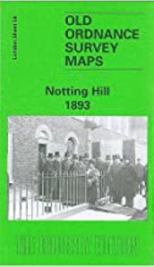 Notting Hill 1893 - Old Ordnance Survey Map (London Sheet 59)