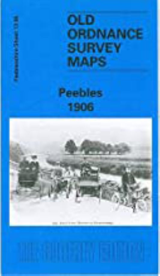 Peebles 1906 - Old Ordnance Survey Map (Peeblesshire Sheet 13.06)