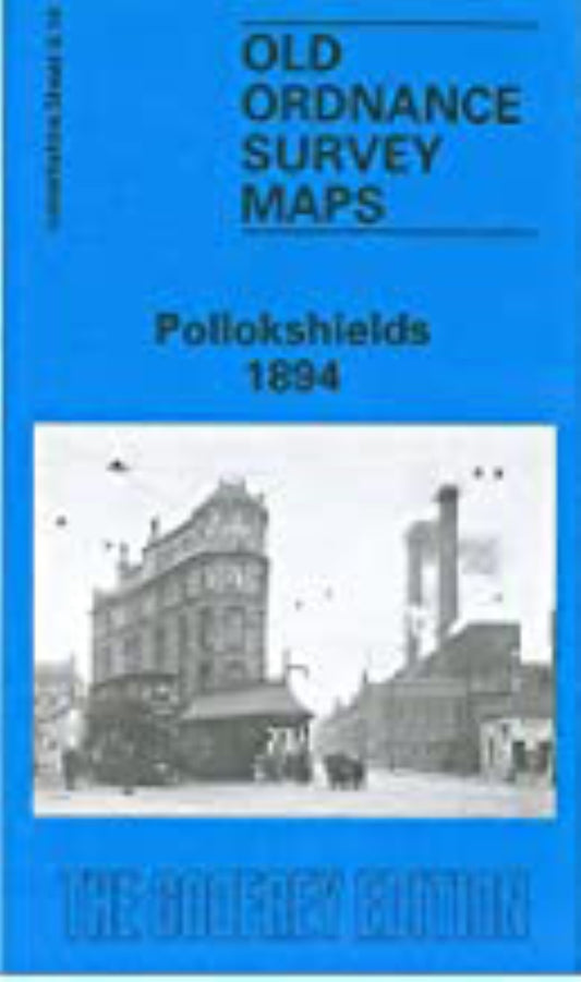 Pollokshields 1894 - Old Ordnance Survey Map (Glasgow Sheet 14)