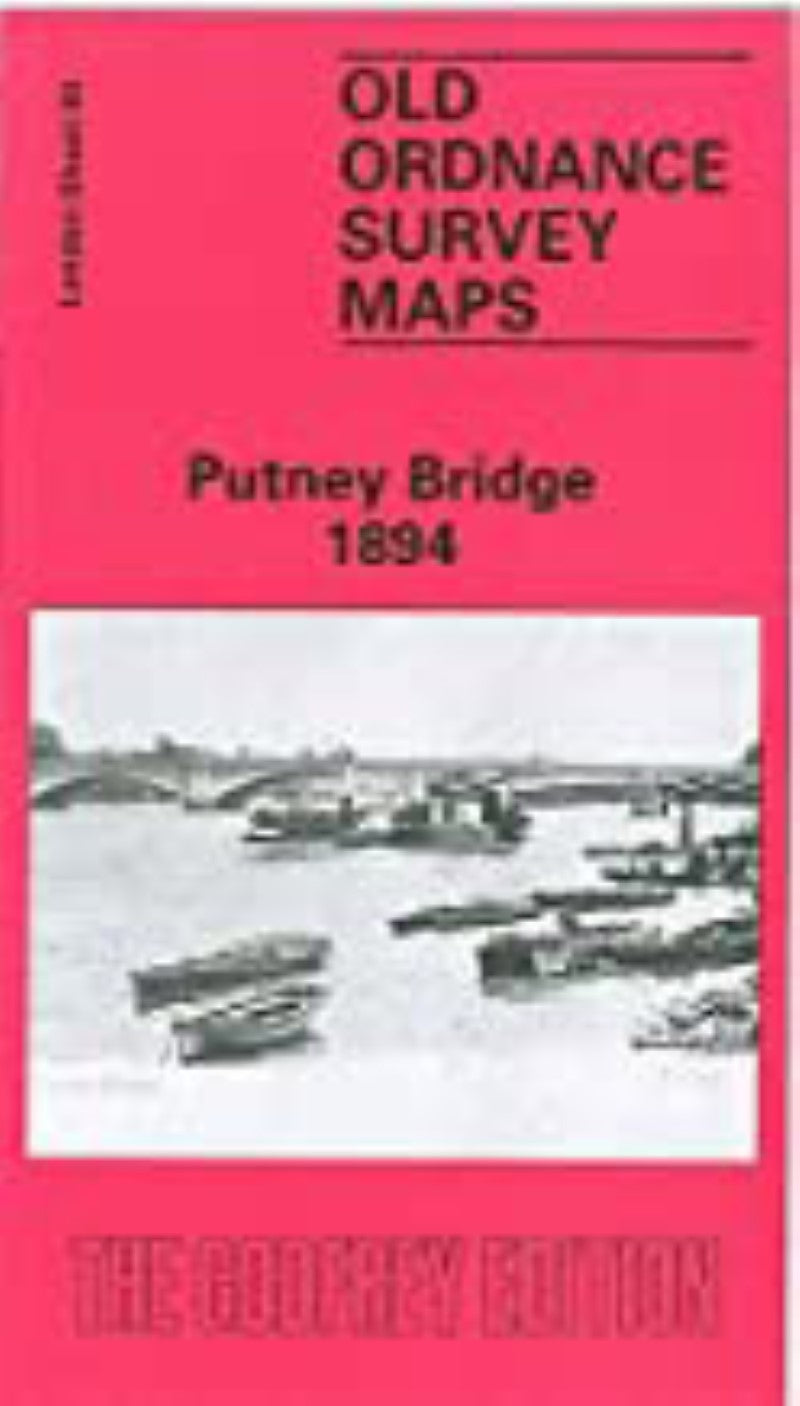 Putney Bridge 1894 - Old Ordnance Survey Map (London Sheet 99)