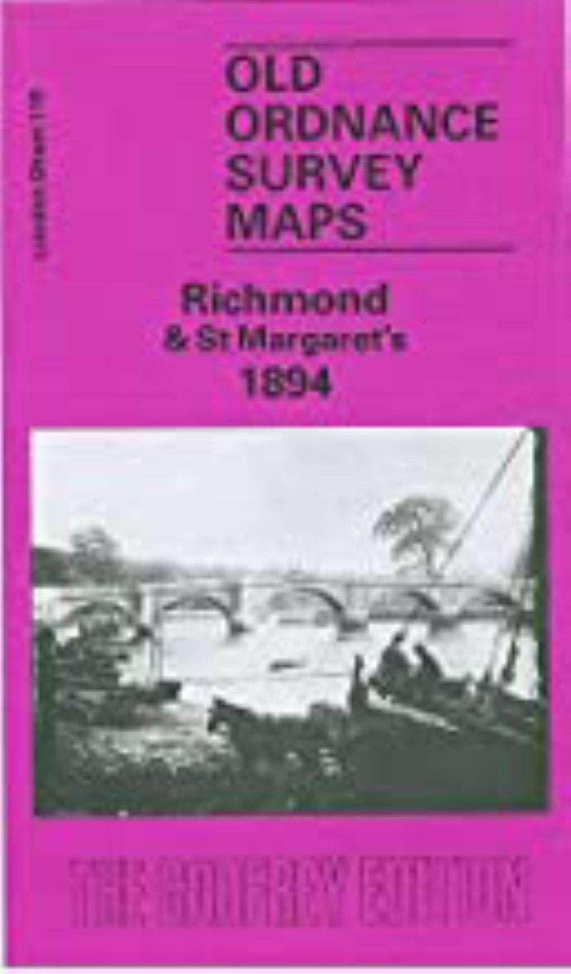 Richmond & St Margaret's 1894 - Old Ordnance Survey Map (London Sheet 110)