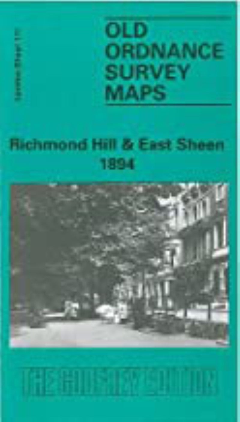 Richmond Hill & East Sheen 1894 - Old Ordnance Survey Map (London Sheet 111)