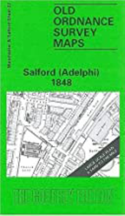 Salford (Adelphi) 1848 - Old Ordnance Survey Map (Manchester & Salford Sheet 22)